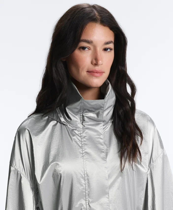 Giacca idrorepellente con effetto metallizzato Giacca idrorepellente con effetto metallizzato