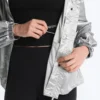 Giacca idrorepellente con effetto metallizzato Giacca idrorepellente con effetto metallizzato