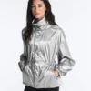 Giacca idrorepellente con effetto metallizzato Giacca idrorepellente con effetto metallizzato