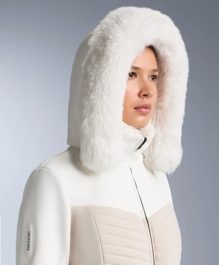 Giacca imbottita da sci Primaloft® a blocchi di colore, vestibilità super slim e resistente all’acqua Giacca imbottita da sci Primaloft® a blocchi di colore, vestibilità super slim e resistente all’acqua