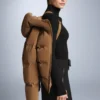 Giacca imbottita in raso 80% piumino e 20% piume Minardi Piume Ski idrorepellente Giacca imbottita in raso 80% piumino e 20% piume Minardi Piume Ski idrorepellente