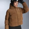 Giacca imbottita in raso 80% piumino e 20% piume Minardi Piume Ski idrorepellente Giacca imbottita in raso 80% piumino e 20% piume Minardi Piume Ski idrorepellente