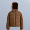 Giacca imbottita in raso 80% piumino e 20% piume Minardi Piume Ski idrorepellente Giacca imbottita in raso 80% piumino e 20% piume Minardi Piume Ski idrorepellente
