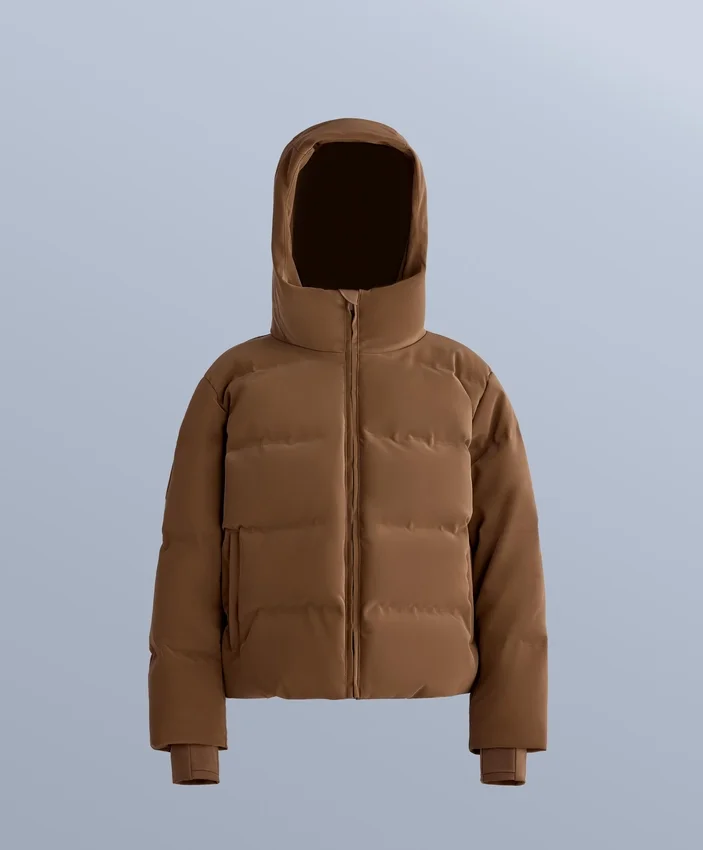 Giacca imbottita in raso 80% piumino e 20% piume Minardi Piume Ski idrorepellente Giacca imbottita in raso 80% piumino e 20% piume Minardi Piume Ski idrorepellente
