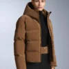 Giacca imbottita in raso 80% piumino e 20% piume Minardi Piume Ski idrorepellente Giacca imbottita in raso 80% piumino e 20% piume Minardi Piume Ski idrorepellente