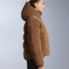 Giacca imbottita in raso 80% piumino e 20% piume Minardi Piume Ski idrorepellente Giacca imbottita in raso 80% piumino e 20% piume Minardi Piume Ski idrorepellente