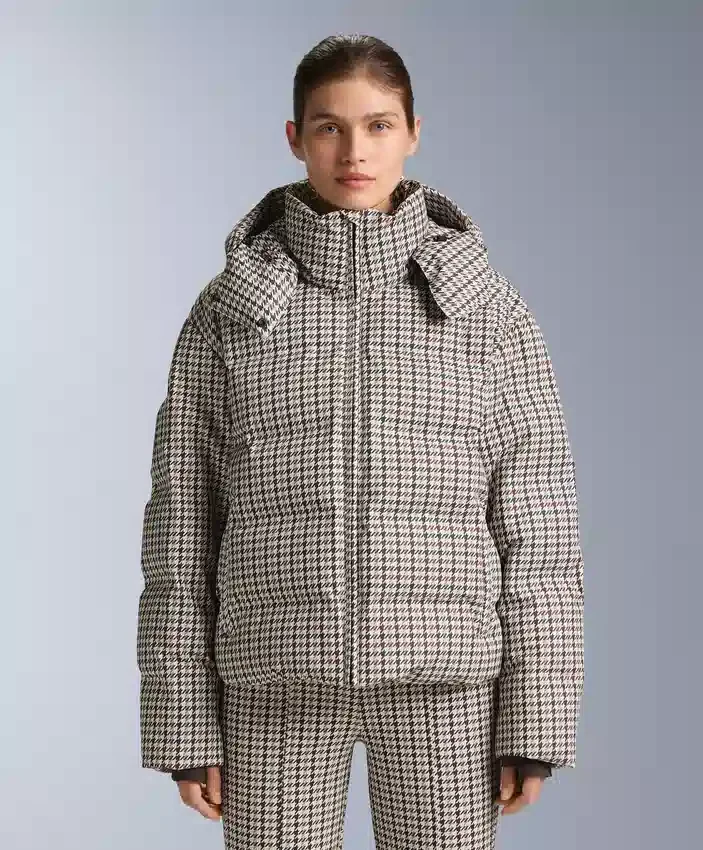 Giacca imbottita stampata 80% piumino e 20% piume Minardi Piume Ski 10K Giacca imbottita stampata 80% piumino e 20% piume Minardi Piume Ski 10K
