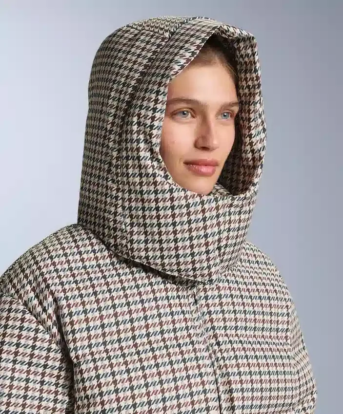 Giacca imbottita stampata 80% piumino e 20% piume Minardi Piume Ski 10K Giacca imbottita stampata 80% piumino e 20% piume Minardi Piume Ski 10K