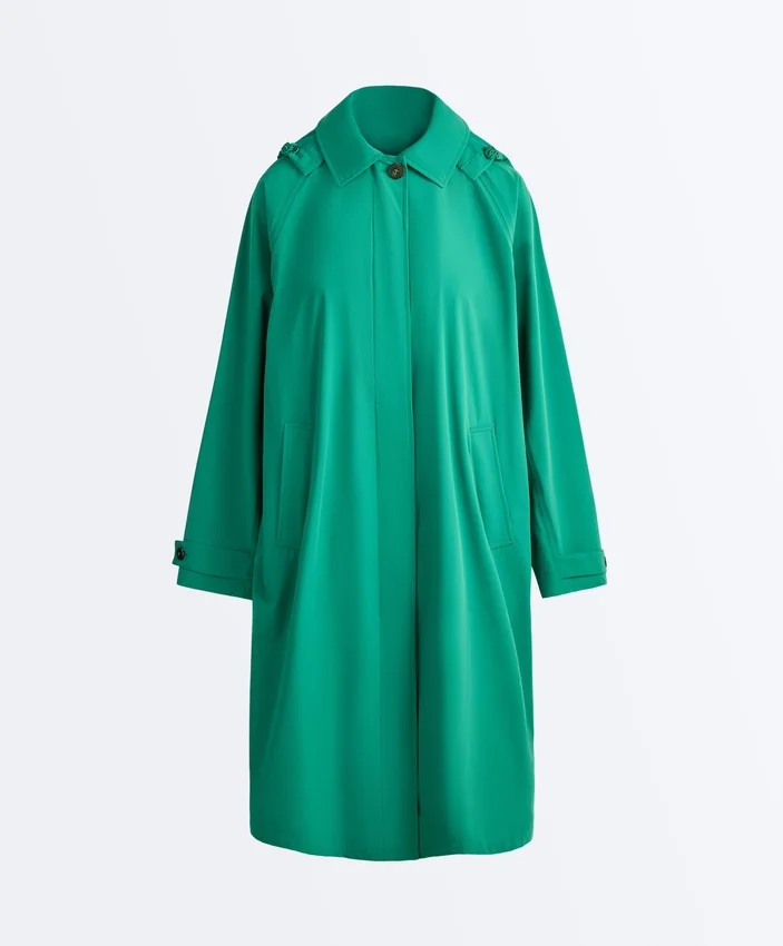 Giacca impermeabile Midi ultraleggera 10K Giacca impermeabile Midi ultraleggera 10K