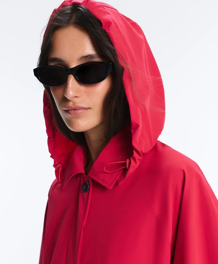 Giacca impermeabile Midi ultraleggera 10K Giacca impermeabile Midi ultraleggera 10K