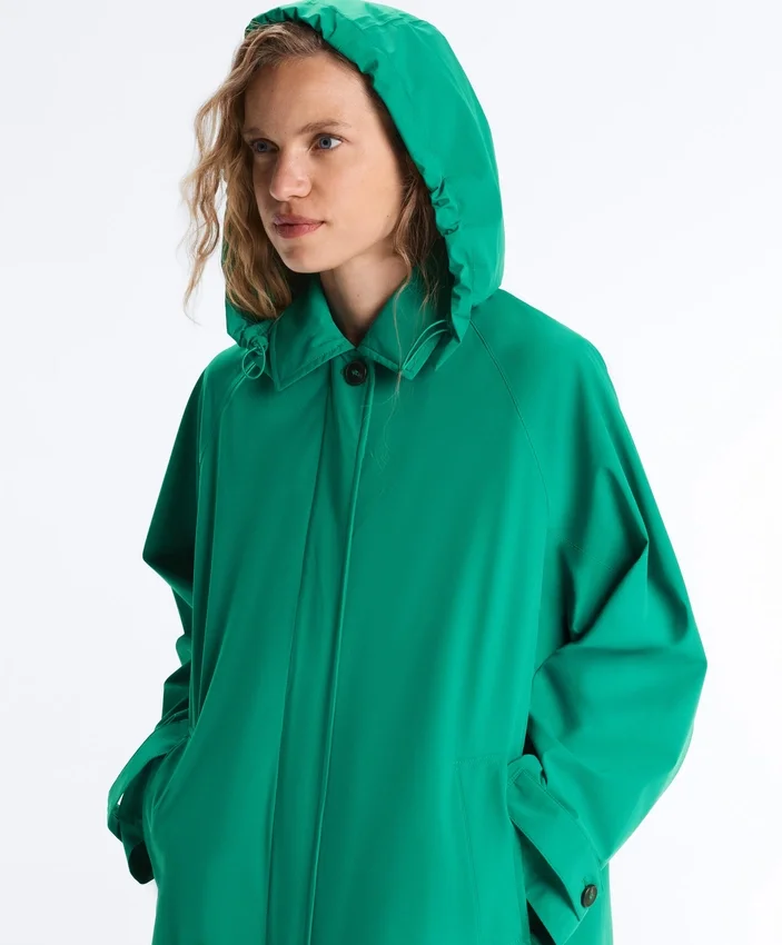 Giacca impermeabile Midi ultraleggera 10K Giacca impermeabile Midi ultraleggera 10K