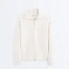 Giacca in maglia a collo alto Giacca in maglia a collo alto