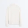 Giacca in maglia a collo alto Giacca in maglia a collo alto