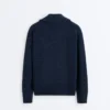 Giacca in maglia a collo alto Giacca in maglia a collo alto