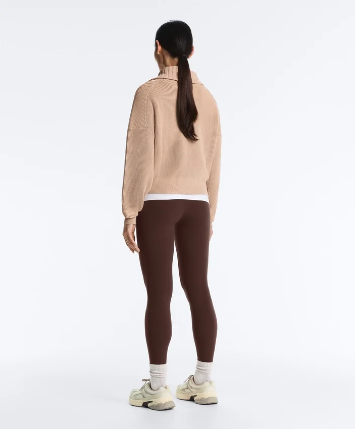 Giacca in maglia a costine Giacca in maglia a costine