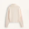 Giacca in maglia con collo alto Giacca in maglia con collo alto