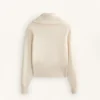 Giacca in maglia con zip a contrasto Giacca in maglia con zip a contrasto