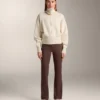 Giacca in maglia con zip a contrasto Giacca in maglia con zip a contrasto