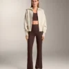 Giacca in maglia con zip a contrasto Giacca in maglia con zip a contrasto