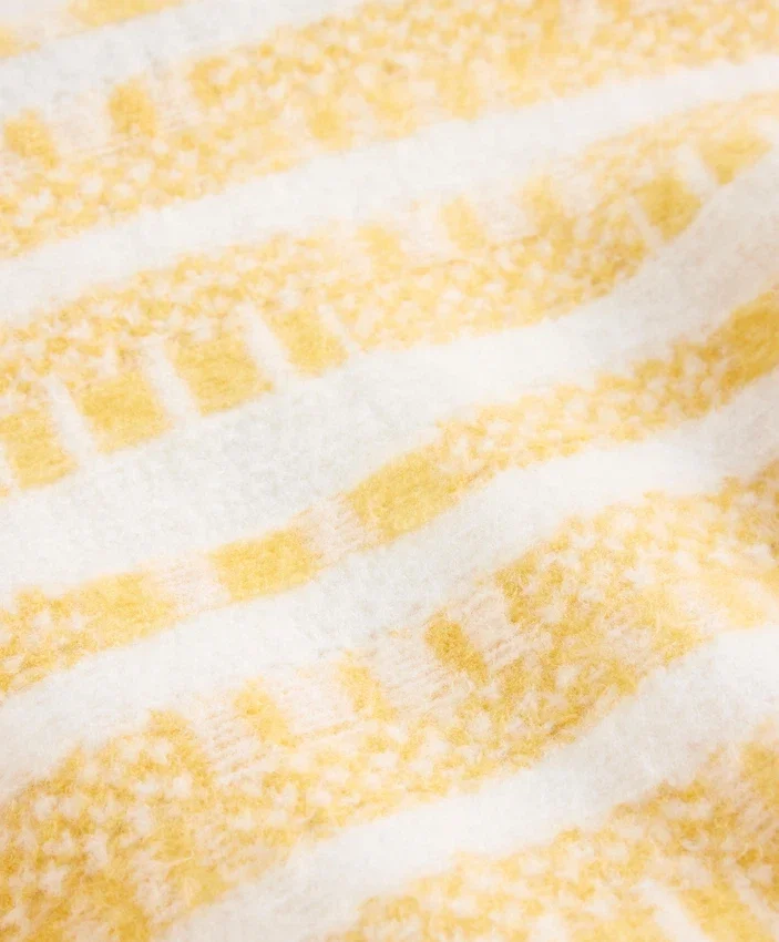 Giacca in maglia jacquard a righe Giacca in maglia jacquard a righe