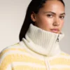 Giacca in maglia jacquard a righe Giacca in maglia jacquard a righe