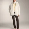 Giacca in maglia jacquard a righe Giacca in maglia jacquard a righe