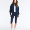 Giacca in twill con striscia laterale Giacca in twill con striscia laterale