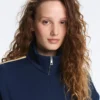 Giacca in twill con striscia laterale Giacca in twill con striscia laterale