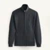 Giacca lunga a righe asimmetriche in modal Giacca lunga a righe asimmetriche in modal