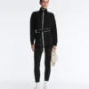 Giacca lunga con bordino in modal Soft Touch Giacca lunga con bordino in modal Soft Touch