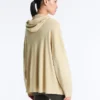 Giacca lunga in maglia con cappuccio Giacca lunga in maglia con cappuccio