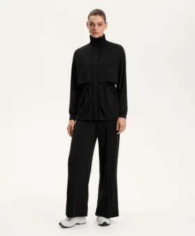 Giacca lunga Soft Touch con modal e tasche