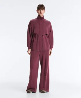 Giacca lunga Soft Touch con modal e tasche