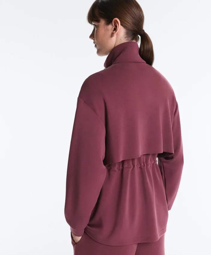 Giacca lunga Soft Touch con modal e tasche Giacca lunga Soft Touch con modal e tasche