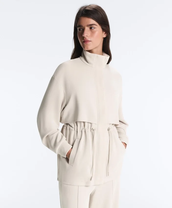 Giacca lunga Soft Touch con modal e tasche Giacca lunga Soft Touch con modal e tasche