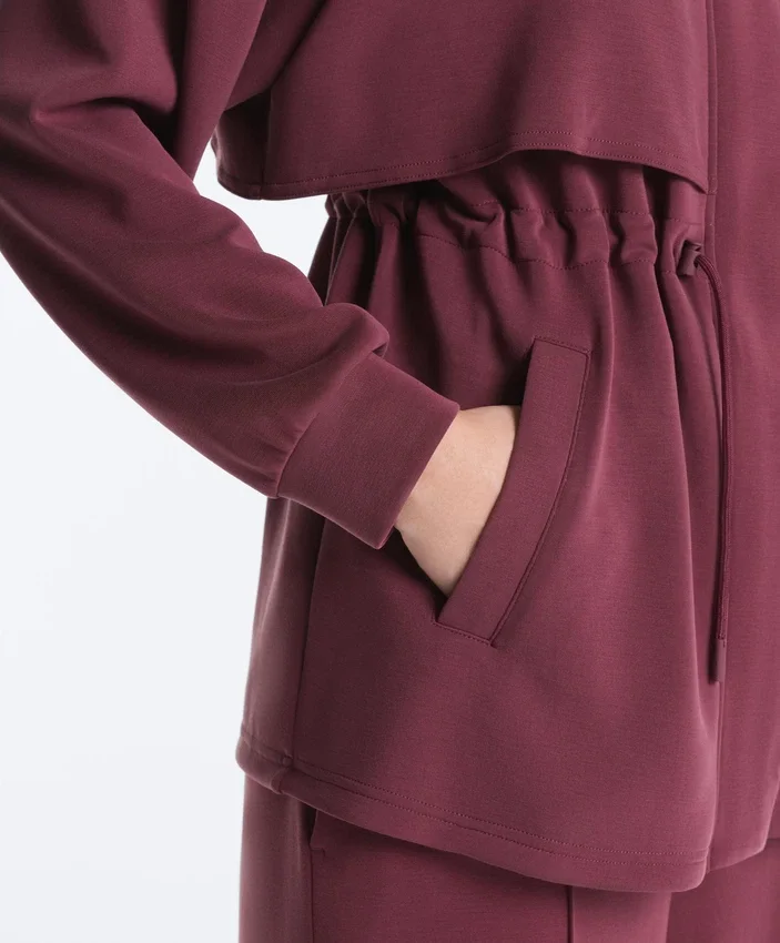 Giacca lunga Soft Touch con modal e tasche Giacca lunga Soft Touch con modal e tasche