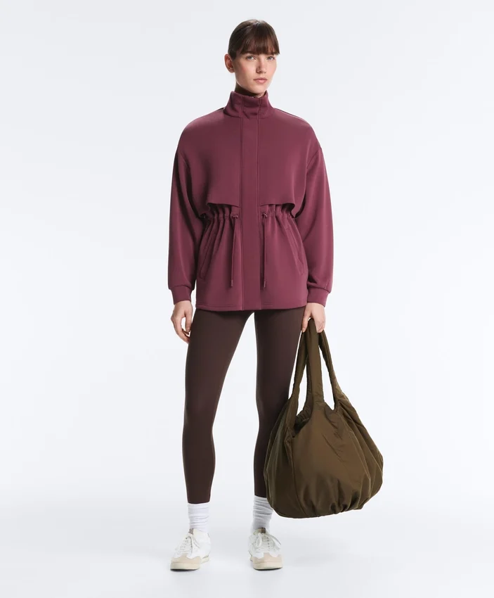 Giacca lunga Soft Touch con modal e tasche Giacca lunga Soft Touch con modal e tasche