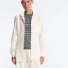 Giacca lunga utility con cintura in twill Giacca lunga utility con cintura in twill
