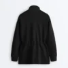 Giacca lunga utility in modal Soft Touch Giacca lunga utility in modal Soft Touch