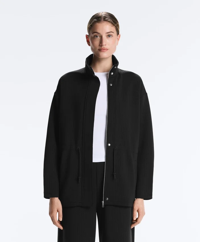 Giacca lunga utility in modal Soft Touch Giacca lunga utility in modal Soft Touch