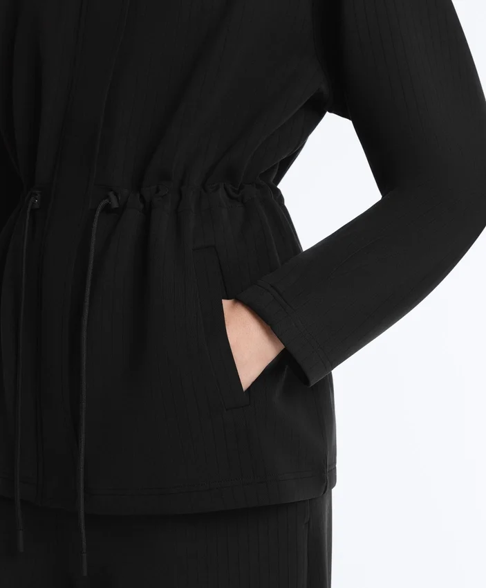 Giacca lunga utility in modal Soft Touch Giacca lunga utility in modal Soft Touch