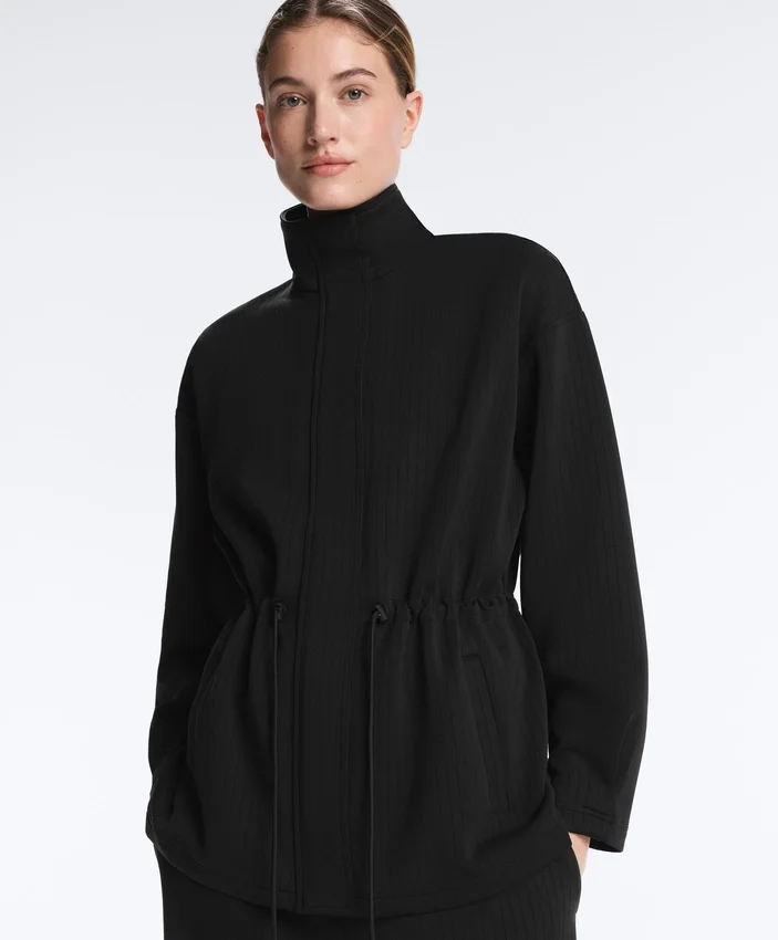 Giacca lunga utility in modal Soft Touch Giacca lunga utility in modal Soft Touch