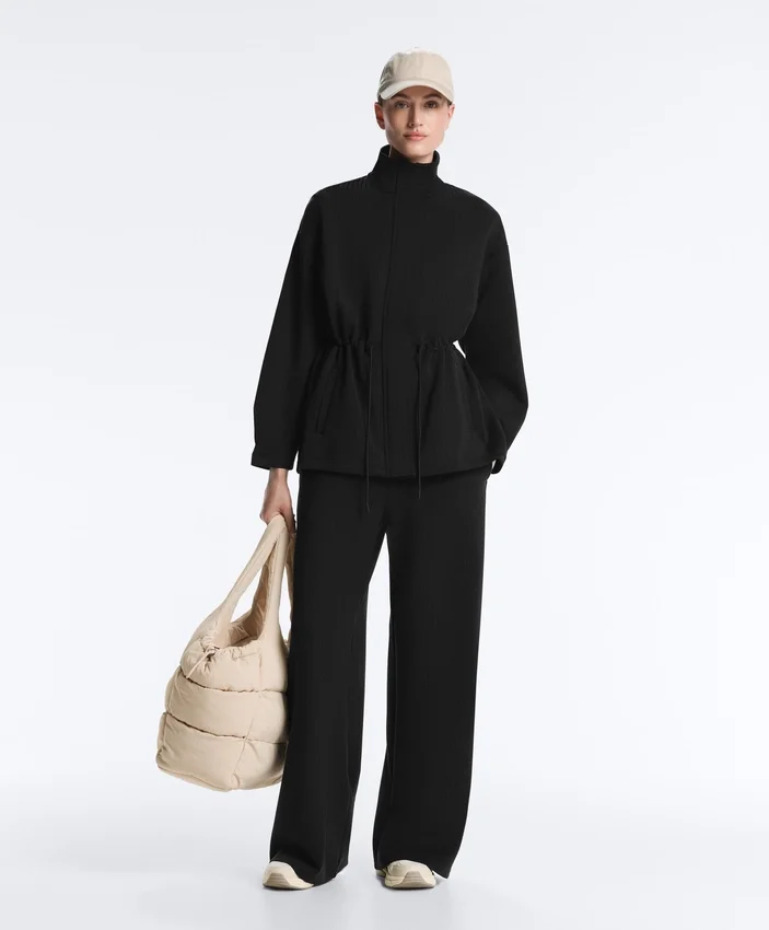 Giacca lunga utility in modal Soft Touch Giacca lunga utility in modal Soft Touch