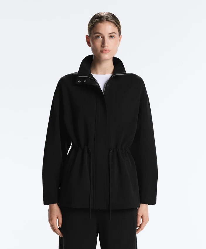Giacca lunga utility in modal Soft Touch Giacca lunga utility in modal Soft Touch