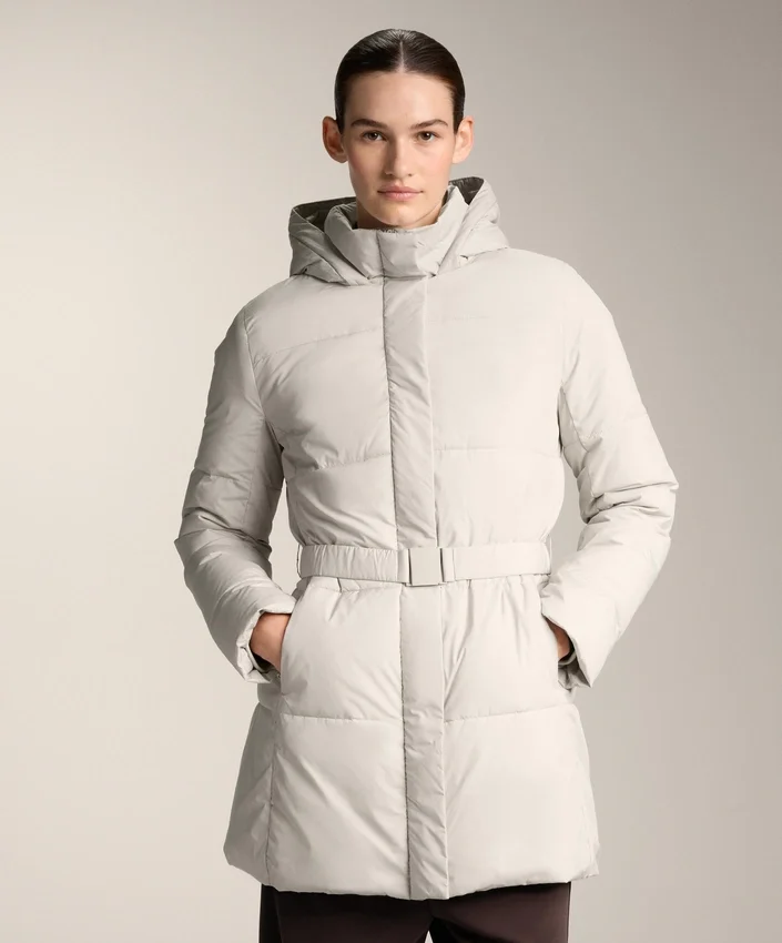 Giacca midi imbottita in Primaloft® idrorepellente Giacca midi imbottita in Primaloft® idrorepellente