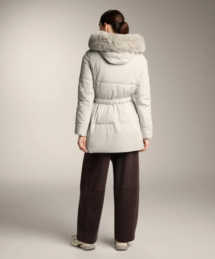 Giacca midi imbottita in Primaloft® idrorepellente Giacca midi imbottita in Primaloft® idrorepellente
