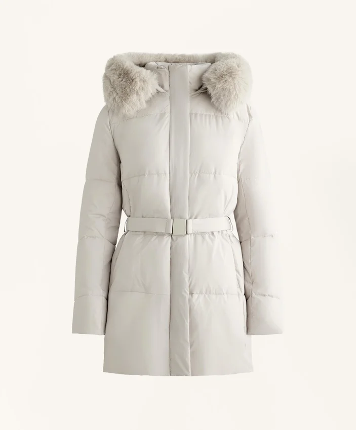 Giacca midi imbottita in Primaloft® idrorepellente Giacca midi imbottita in Primaloft® idrorepellente