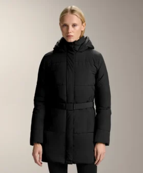 Giacca midi imbottita in Primaloft® idrorepellente