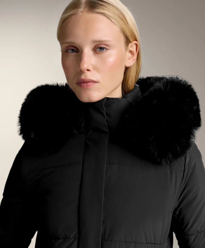 Giacca midi imbottita in Primaloft® idrorepellente Giacca midi imbottita in Primaloft® idrorepellente