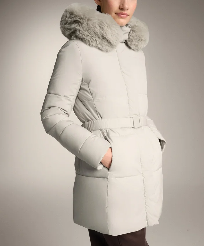 Giacca midi imbottita in Primaloft® idrorepellente Giacca midi imbottita in Primaloft® idrorepellente